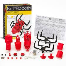 KidsRobotix Spider robot kit by STEM 4M 8+