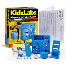 KidsRobotix Magnetic Intruder Alarm by STEM KidzLabs 4M 5+