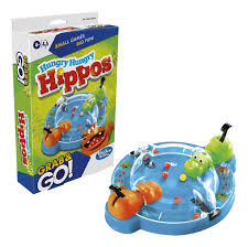 Hungry Hungry Hippo Grab and Go by Hasbro Games 4+
