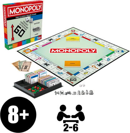 Monopoly Classic Refresh 2025 by Hasbro 8+