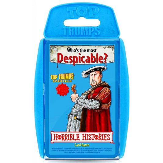 Top Trumps Horrible Histories Card Game 6+