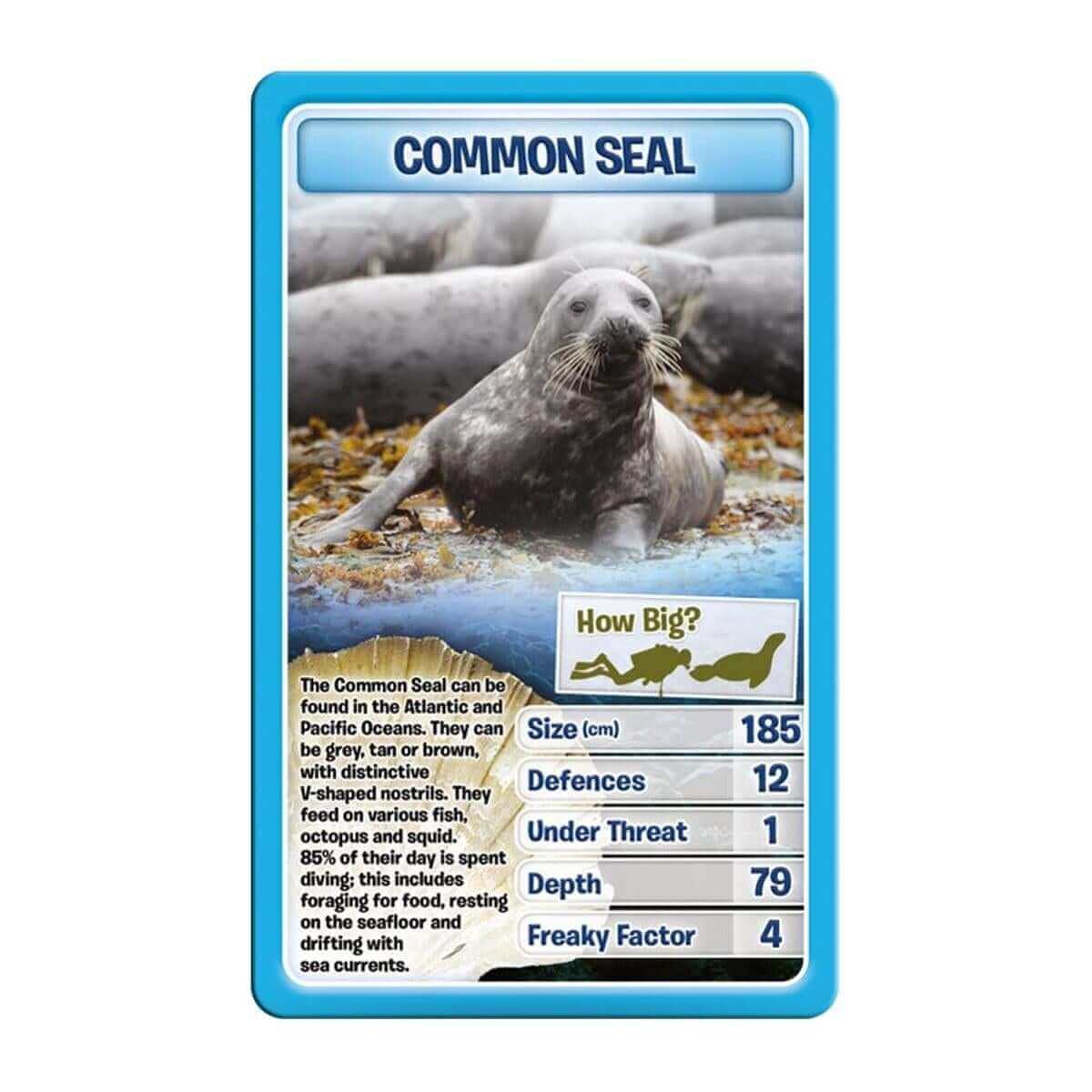 Top Trumps Creatures of the Deep Card Game 3+