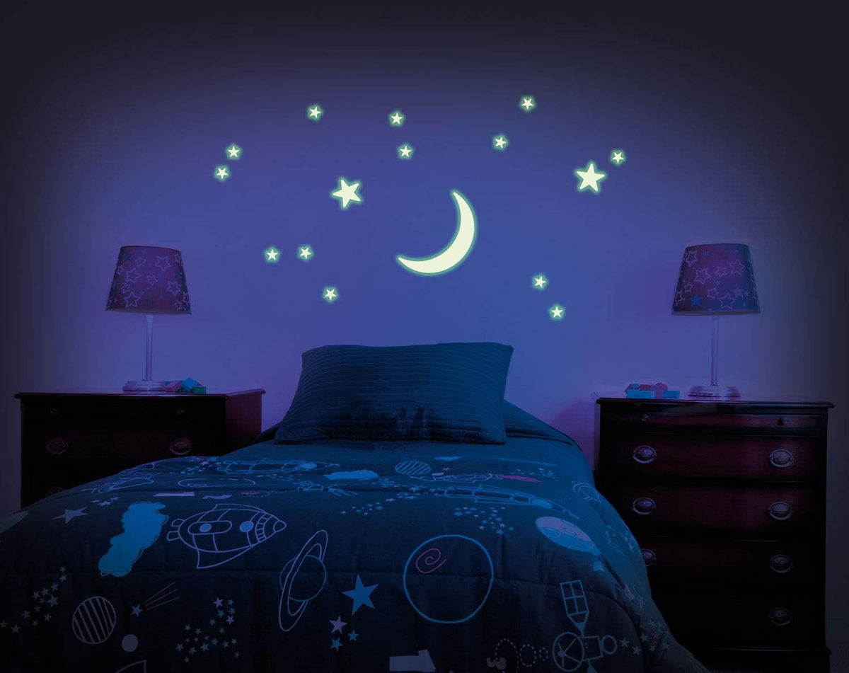 Glow Crescent Moon by the Original Glowstars Company 6+