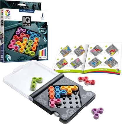 IQ Gears Puzzle Game by Smart Games 7+