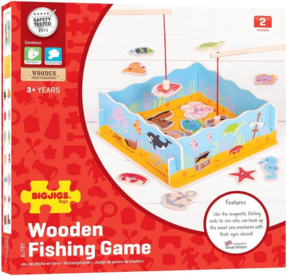 Wooden Fishing Game 18m+ By Big Jigs Toys