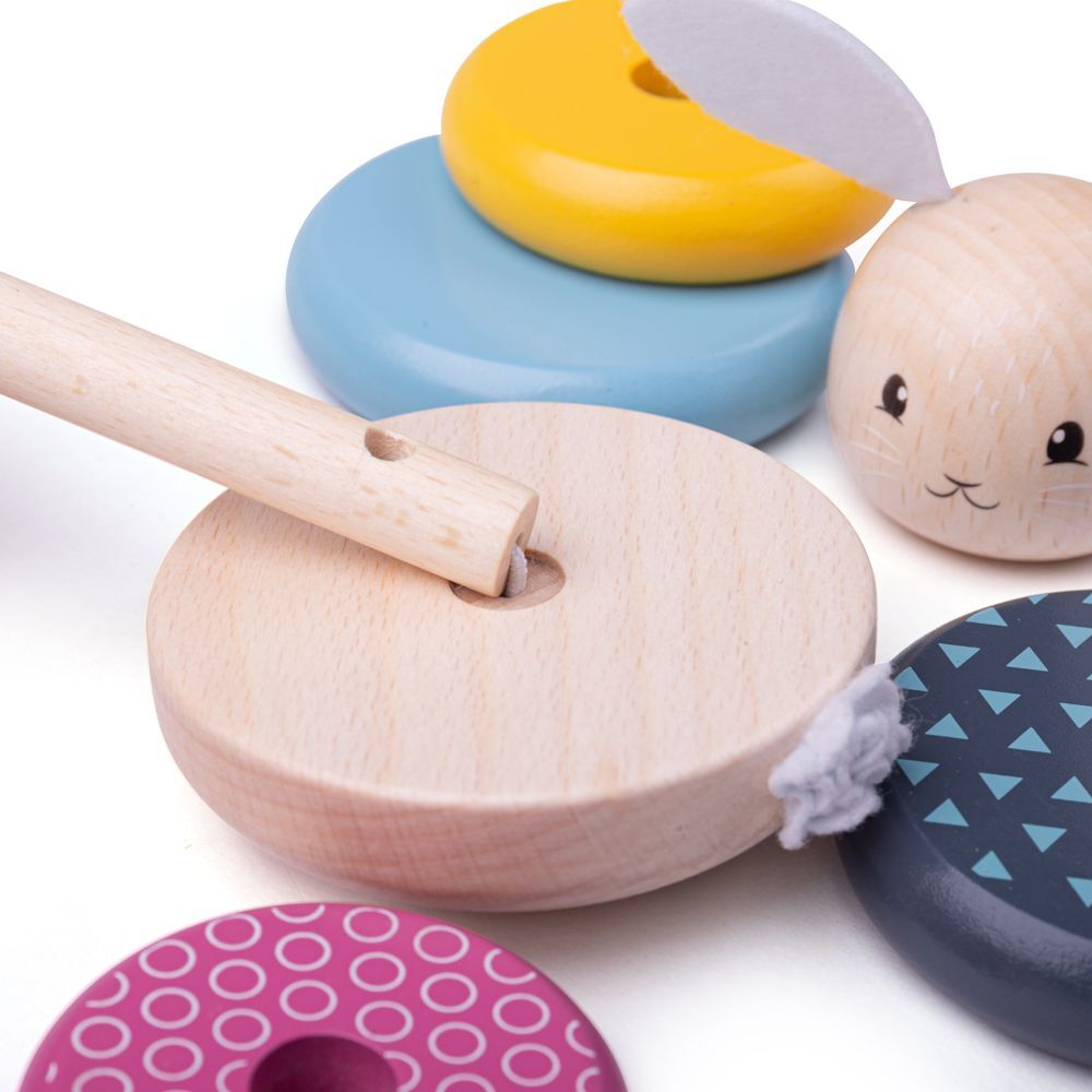 Rabbit Stacking Rings 12m+ by Big Jigs