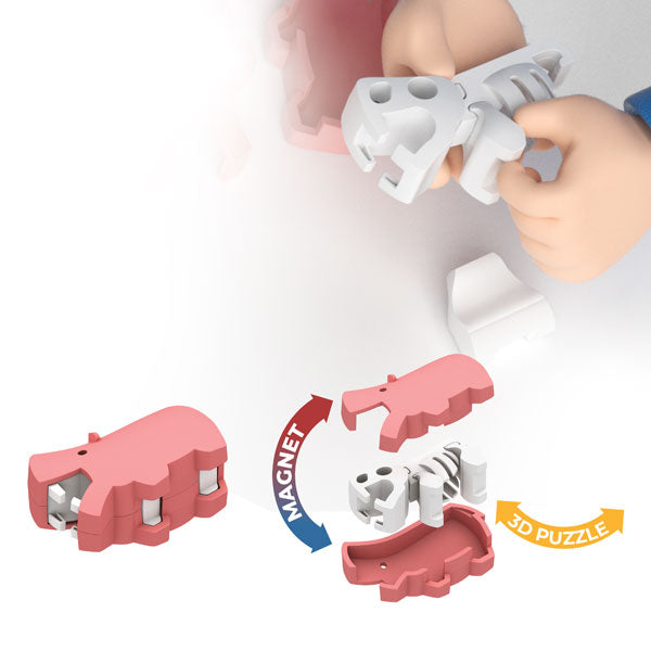 Hippo - Halftoys Picture Book toy by Brainstorm 3+