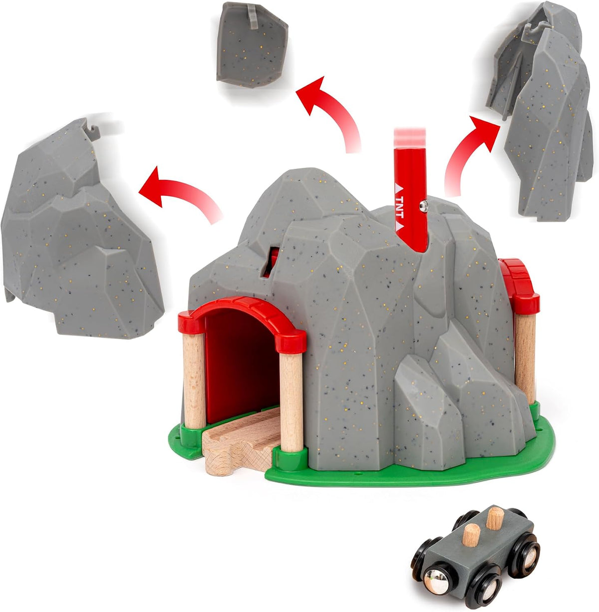 BRIO World Exploding Tunnel 36044 3+