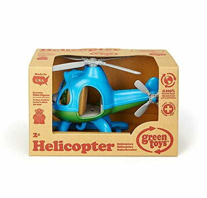 Eco Blue Helicopter by Green Toys 2+ Recycled Plastic Range