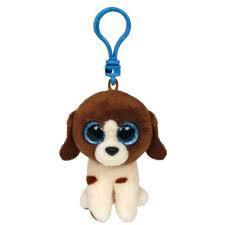 Muddles The Dog Key Clip Ty Beanie DOB July 22
