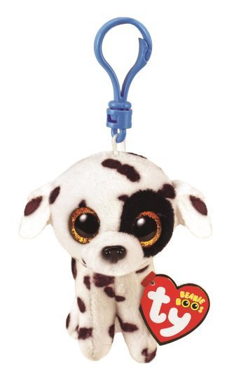 Luther The Dalmatian Key Clip Ty Beanie Soft Toy DOB January 5