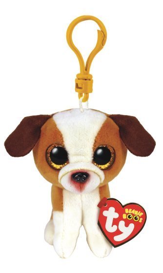 Hugo The Dog Key Clip Ty Beanie DOB August 25