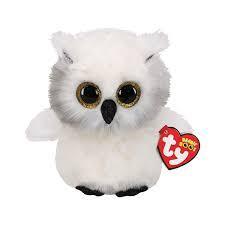 Austin the Owl 15cm Ty Beanie Soft Toy Date of Birth June 2