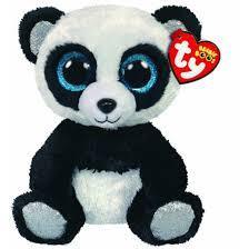 Bamboo The Panda 15cm Ty Beanie Soft Toy Plush DOB June 7