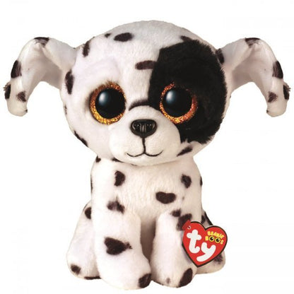 Luther The Dalmatian Dog 15cm Ty Beanie Soft Toy DOB January 5
