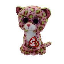 Lainey The Leopard  24cm Ty Beanie July 9