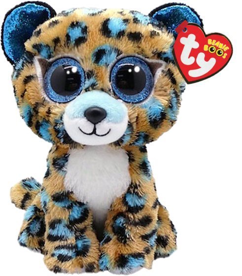 Cobalt The Blue Leopard TY Beanie Babies Soft Toy DOB April 27