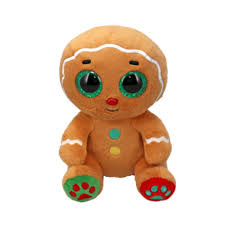 Nutmeg Gingerbread Man 15cm Ty Beanie Soft Toy DOB November 30th