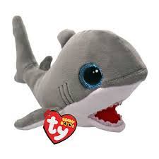 Finnegan the Shark 15cm Ty Beanie Boos DOB November 15th