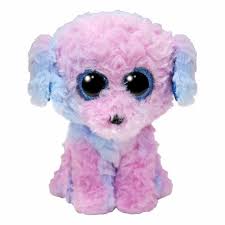 Flora the Poodle TY Beanie 15cm DOB January 6th