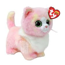 Lady The Pink Cat 15cm TY Beanie DOB March 7th