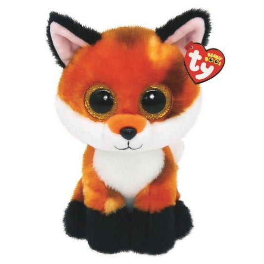 Meadow The Fox 24cm TY Beanie Soft Toy DOB March 6