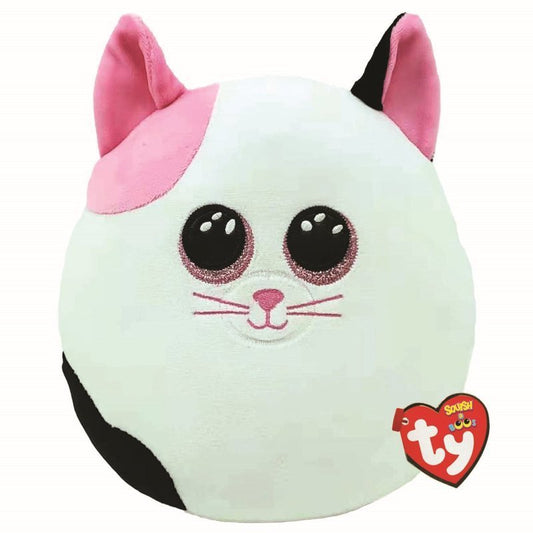 Muffin The Cat Squish-A-Boo 25cm Ty Beanie Toy DOB January 7