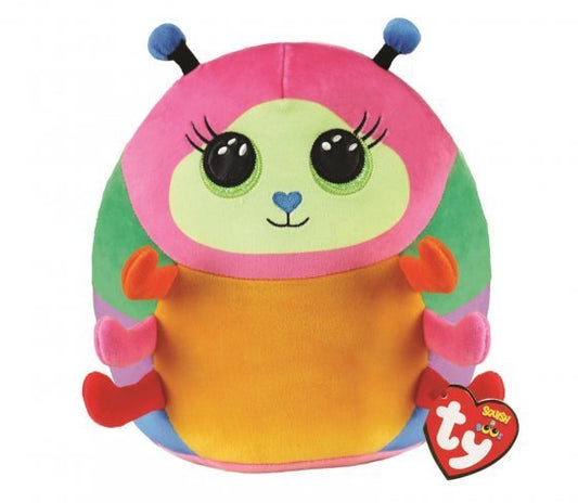 Nessa the Caterpillar Squish-A-Boo 25cm Ty Beanie DOB June 12