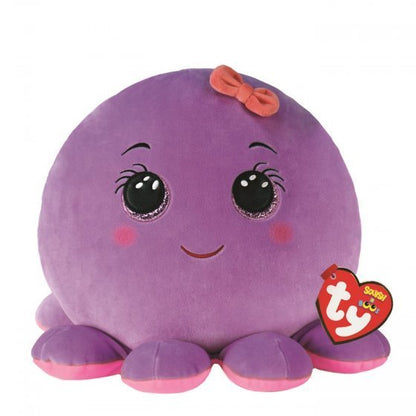Octavia The Octopus Squish-A-Boo 25cm Ty Beanie DOB Jaunary 11