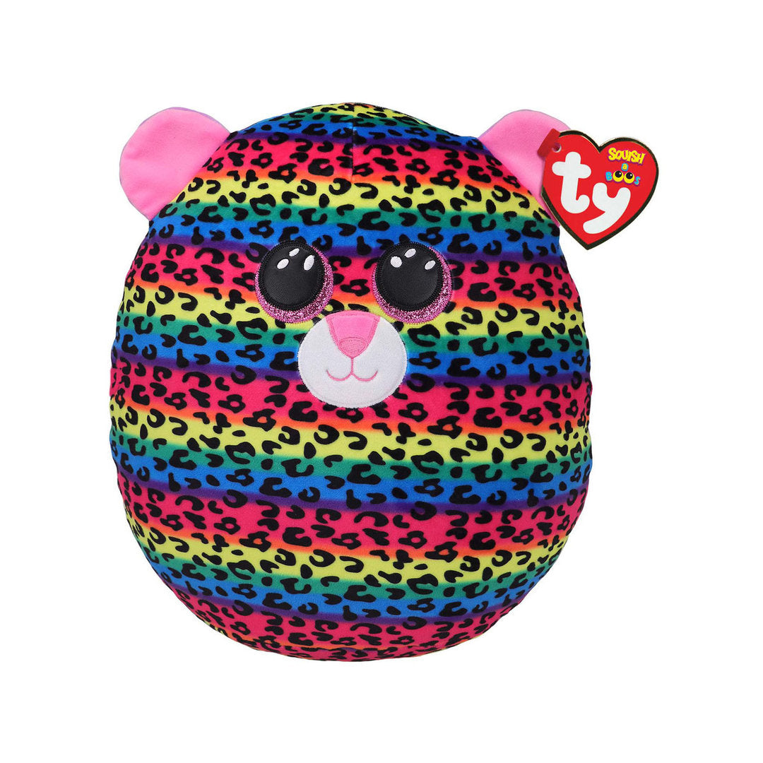 Dotty The Leopard Squish-A-Boo 25cm Ty Beanie Toy DOB June 16