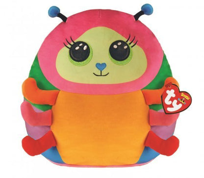 Nessa the Caterpillar Squish-A-Boo 35cm Ty Beanie DOB June 12