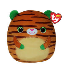 Tiggy The Tiger 10inch TY Beanie Squishy 0+ DOB April 16th