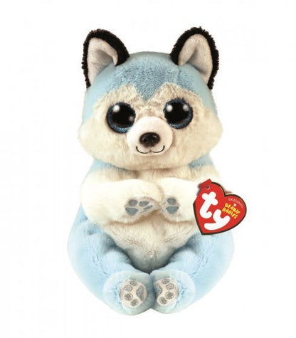 Thunder The Husky TY Beanie Bellies 15cm DOB March 13