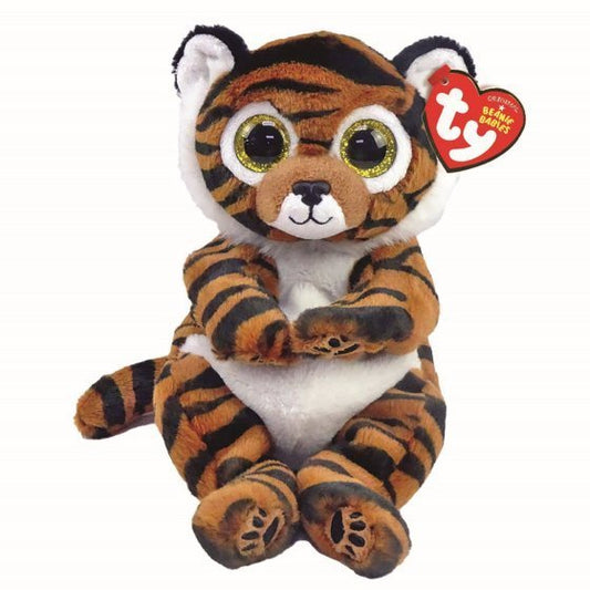 Clawdia The Tiger TY Beanie Bellies 15cm Soft Toy DOB April 5