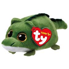 Wallie The Alligator Teeny Ty Beanie Soft Toy Plush DOB December 3rd
