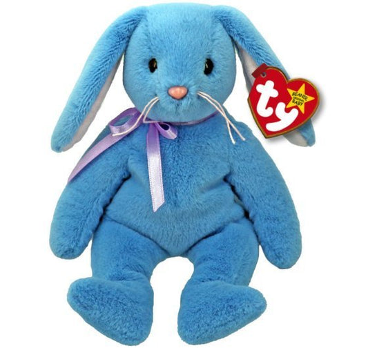 Marsh The Blue Rabbit Original 15cm TY Beanie DOB December 7