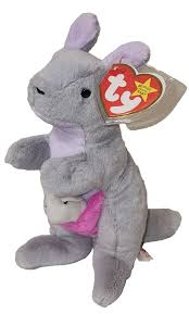 Kayla the Kangaroo II Original 15cm TY Beanie DOB April 2nd