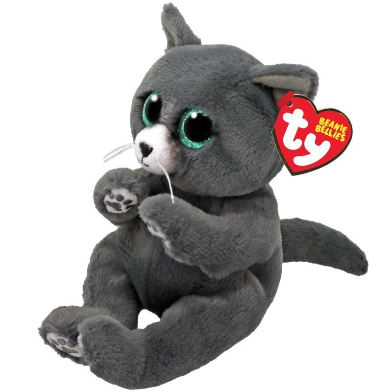Binx Russin Blue Cat 15cm Ty Beanie Bellies DOB February 20