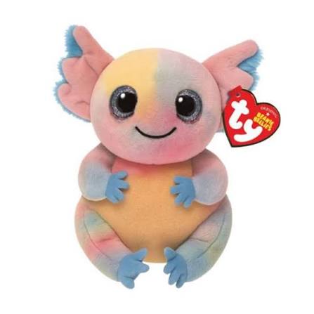 Loxie The Axolotl TY Beanie Bellies 15cm Soft Toy DOB June 20th