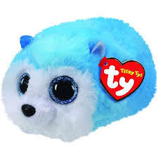 Slush The Husky Fluffy Teeny Ty Beanie DOB April 30