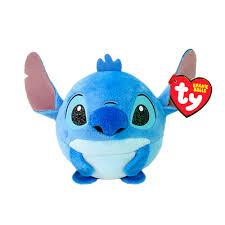 Stitch Disney Ty Beanie 9cm Puffie Ball Plush 0+