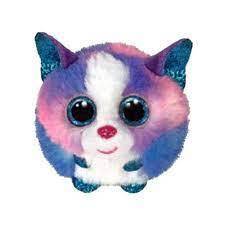 Cleo The Husky Puffies Balls 8cm Ty Beanie DOB November 25