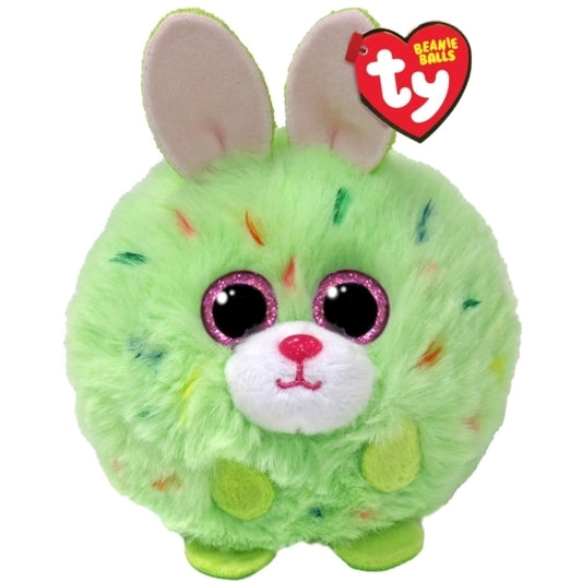 Kiwi The Bunny 8cm Ty Beanie Puffies Balls DOB April 5
