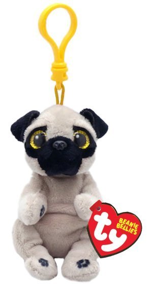 Izzy The Dog TY Beanie Bellies Key Clip DOB September 25