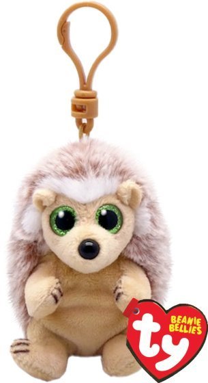 Bumper The Hedgehog TY Beanie Bellies Key Clip DOB July 29
