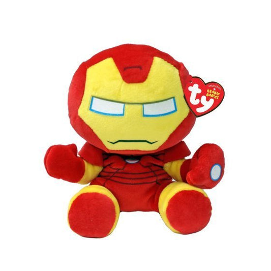 Iron Man Marvel Comics 15cm Ty Beanie Babies Soft Toy