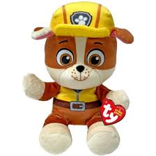 Rubble Paw Patrol 16cm Ty Beanie Boos 0+