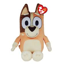 Chilli the dog Bluey's mum Ty Beanie 19cm