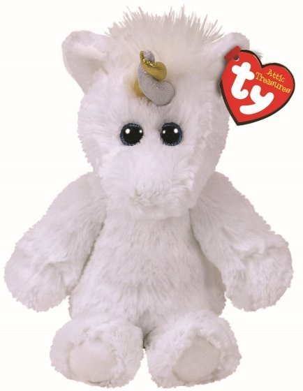 Angus The Unicorn 65021 TY Attic Treasures DOB August 21