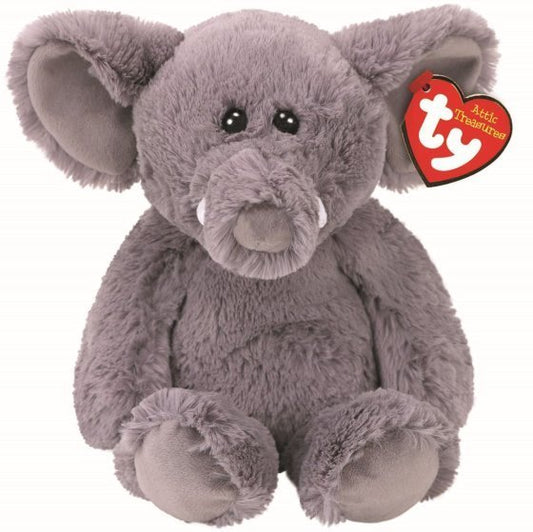 Ella The Elephant 67013 TY Beanie Attic Treasures DOB April 23